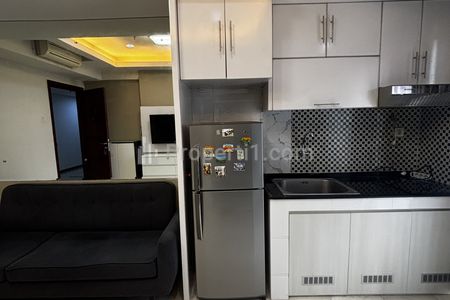 Sewa Apartemen Royal Mediterania Garden Residence 2 BR Furnished Luas 53m2 Jakarta Barat