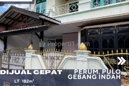 Dijual Rumah Kokoh Dalam Komplek Kondisi Baik Terawat di Pulo Gebang Jakarta Timur