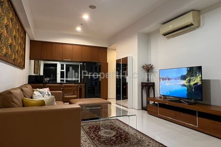 Jual Apartemen One Park Residence, Private Lift, Siap Huni Tipe 2+1 BR Furnished