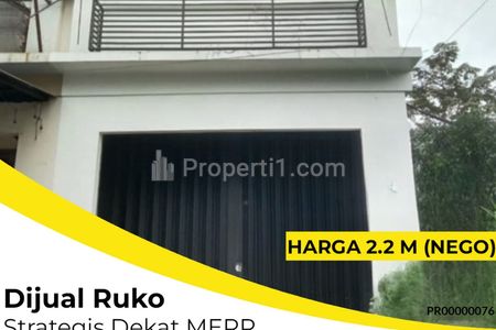 Dijual Ruko Nirwana Eksekutif Surabaya Timur, Lokasi Strategis Dekat Superindo MERR dan Seberang Alfamart, Cocok untuk Usaha Atau Kantor