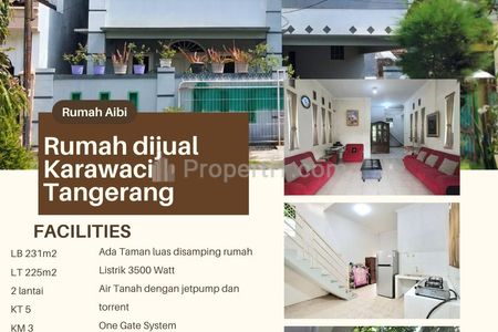 Rumah 2 Lantai Perumnas 4 Karawaci Dijual Cepat Hunian Nyaman Strategis di Pusat Tangerang