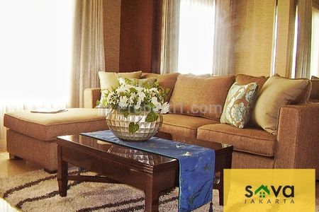 Disewakan Apartemen Permata Hijau Residence Tipe 3 Kamar Tidur Kondisi Full Furnished