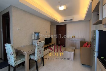 Disewakan Apartemen Royal Mediterania Garden Residences - 2+1 BR Furnished Bagus View City