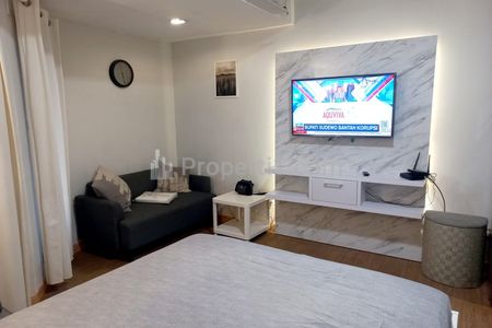 Disewakan Apartemen Studio Tamansari Sudirman Jakarta Selatan - Furnished