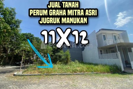 Dijual Tanah di Perumahan Graha Mitra Asri Dekat Manukan Surabaya Barat
