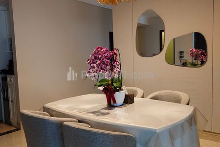 Dijual Apartment The Capital Residence, SCBD Jakarta Selatan - Tipe 3+1 BR Furnished Luas 170sqm with Balcony