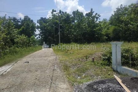Jual Tanah 85 Juta di Dekat Pasar Gemolong Sragen