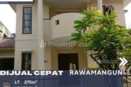 Dijual Cepat Rumah Minimalis di Rawamangun Jakarta Timur