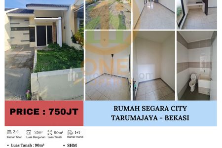 Dijual Rumah di Segara City, Tarumajaya - Bekasi