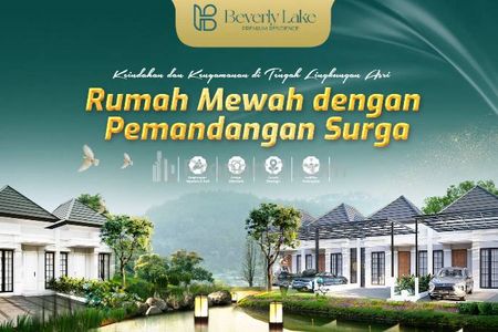 Jual Rumah Type California Beverly Lake, Parung Panjang, Bogor