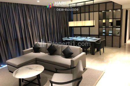FOR RENT Apartment Casa Domaine Samping Shangri-La Sudirman 2+1 BR - New Renovation Best View