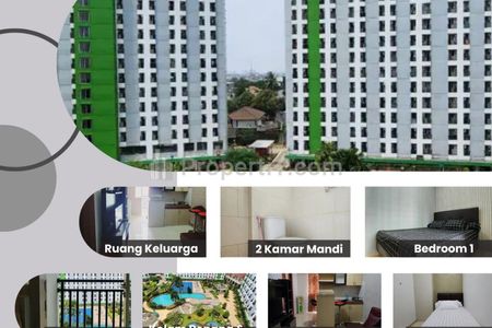 Disewakan Apartemen Green Lake View Ciputat Unit 2 BR Full Furnished - Lokasi Strategis di Ciputat