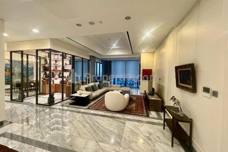Jual Apartemen Langham Residence SCBD Jakarta Selatan - Penthouse 4BR Full Furnished
