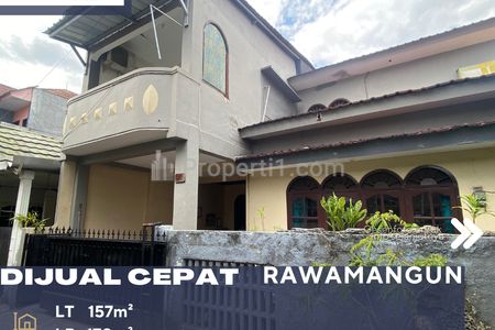 Dijual Cepat Rumah 1,5 Lantai SHM di Rawamangun Jakarta Timur