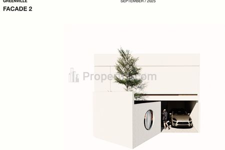 Dijual Rumah Baru 2 Lantai, Cluster Baru Green Ville Town House, Dekat Tanjung Duren, Jakarta Barat