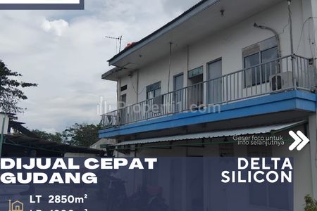 Dijual Gudang Pablikasi Kawasan Industri Delta Silicon Cikarang Bekasi