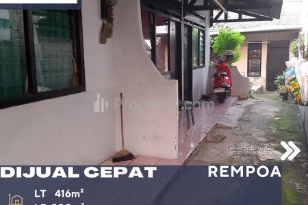 Dijual Rumah dan 7 Pintu Kontrakan Lokasi Strategis di Rempoa Tangerang Selatan