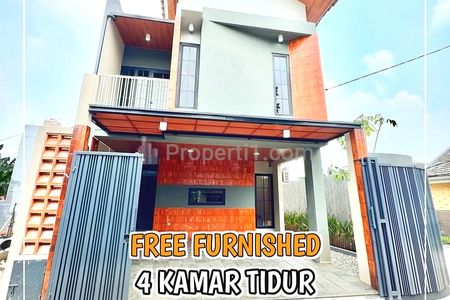 Jual Rumah Baru Full Furnished, Smart Home, Strategis - Semua Dalam 1 Rumah di Pondok Cabe Tangerang Selatan