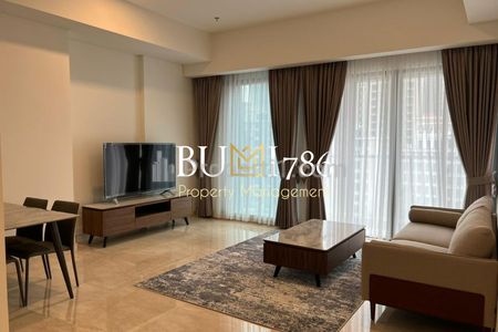 For Rent Apartment at 57 Promenade Type 2BR Full Modern Furnished - Strategic Location in Central Jakarta