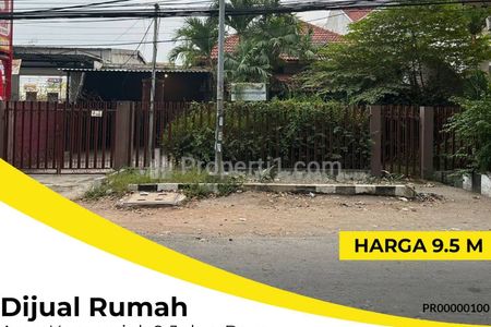 Dijual Rumah Nol Jalan Raya Tenggilis Mejoyo Surabaya, Area Komersial Cocok untuk Segala Usaha