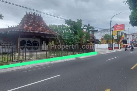 Dijual Tanah Strategis Bonus Bangunan Pinggir Jalan Doktor Sutomo Yogyakarta