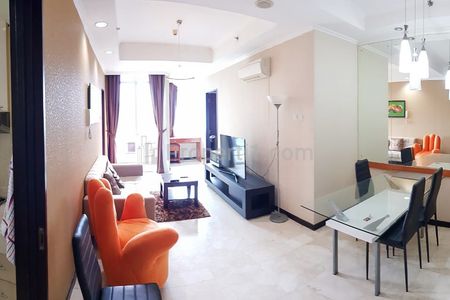 Disewakan Apartemen Bellagio Residence Tipe 2 Kamar Tidur Kondisi Fully Furnished
