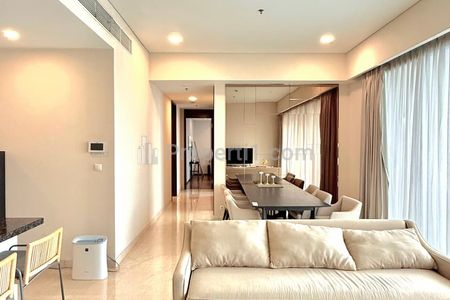 Sewa Siap Huni Apartemen Anandamaya Residence, 3 BR 177sqm, Furnished, Bagus, Direct Owner