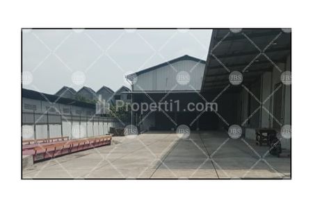 Dijual Gudang Siap Pakai dan Tanah Jalan Sunggal