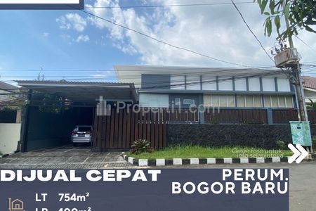 Dijual Rumah Dalam Perumahan Bogor Baru Lokasi Strategis Pusat Kota Bogor Lingkungan Tenang dan Nyaman