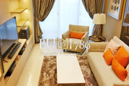 For Rent Modern Luxury Apartment at Pondok Indah Residence Type 2BR Full Furnished - Prime Location in South Jakarta
