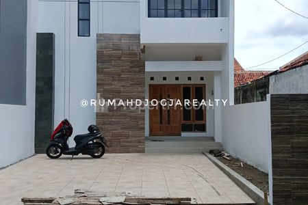 Dijual Rumah Baru 2 Lantai Modern Minimalis Seputar Jl. Godean Km 4 Sleman Yogyakarta, Dekat STPN, UNU, Al Azhar Gamping