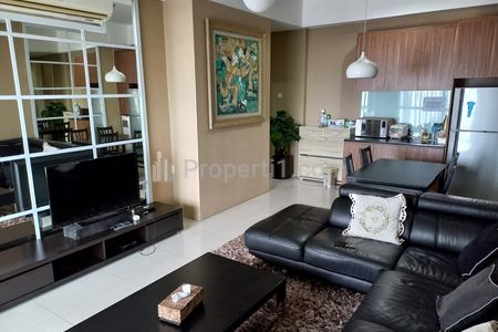 For Rent Modern Apartment 1Park Residence Strategic Location in South Jakarta - 2+1BR Fully Furnished