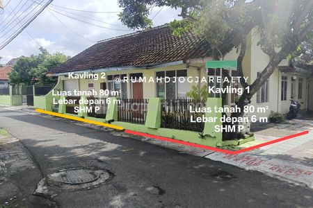Dijual Tanah Kecil Murah Strategis Seputar Tegalrejo Yogyakarta Dekat Malioboro, Tugu Jogja