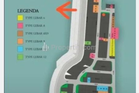 Dijual Tanah Kavling Greenland Residence - Cluster Armaya Blok B6 - Lokasi Bagus - Terdepan di Gresik