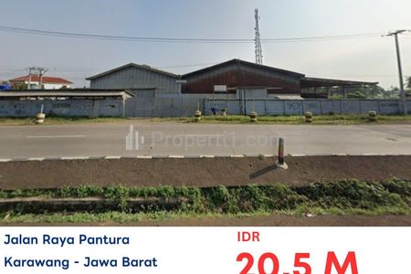 Dijual Gudang Lelang AYDA AS IS di Jalan Raya Pantura, Subang, Jawa Barat