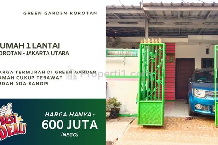 Rumah Dijual Cepat Green Garden, Rorotan Jakarta Utara