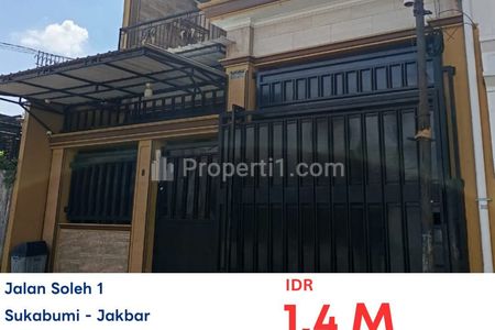 Dijual Lelang Rumah MURAH Jalan Soleh, Kebon Jeruk, Jakarta Barat