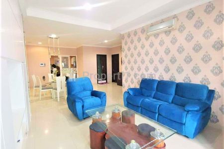 Disewakan Apartemen Belleza Permata Hijau Tipe 3 Kamar Tidur Kondisi Fully Furnished