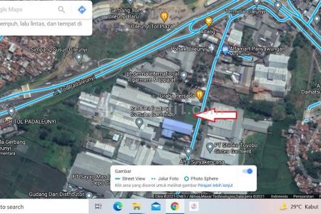 Jual Tanah Strategis 3907m2, 5 Menit dari Pintu Tol Cileunyi Bandung