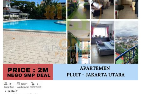 Dijual Apartemen Menara Marina Pluit, Penjaringan, Jakarta Utara