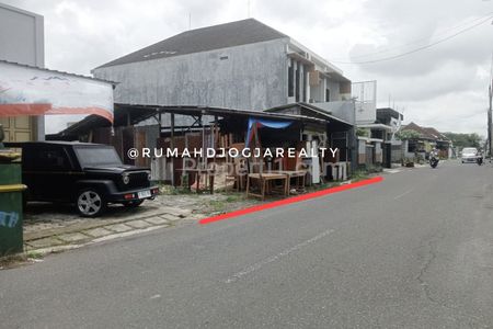 Dijual Tanah Strategis Pinggir Jalan Nogotirto Yogyakarta Dekat UNISA, STPN, Al Azhar, Jogja City Mall