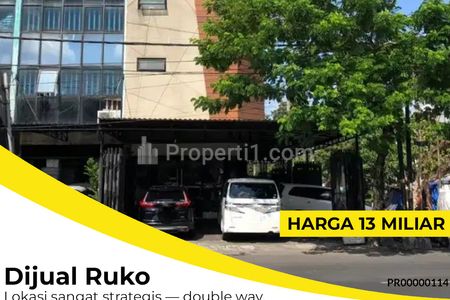 Dijual Ruko Strategis di Kranggan Surabaya Pusat - Cocok untuk Usaha & Kantor