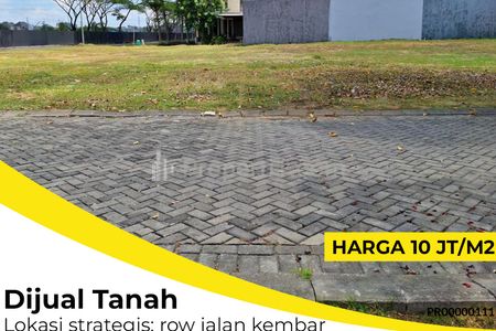Jual Tanah Kavling Kotak The Greenlake Citraland Surabaya Barat