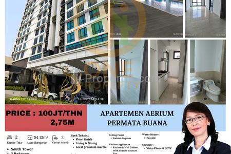 Disewakan Apartemen Aerium di Permata Buana