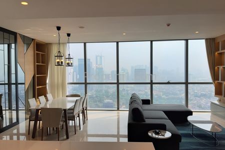 For Rent Luxury Apartment Casa Domaine Great Location in Central Jakarta - 3BR Modern Fully Furnished