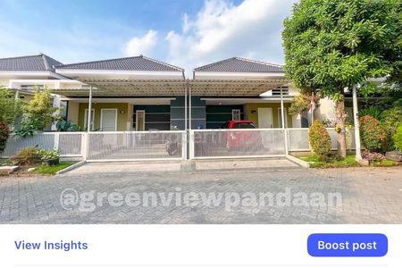 Jual Rumah Inden Semi Furnish 8x15 di Pandaan, Jawa timur