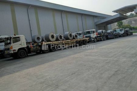 Jual Cepat Nego Gudang Bekas Pabrik Luas Tanah 1,5 Hektar Bangunan 7000 m2 di Kawasan Industri Deltamas, Cikarang Pusat, Bekasi, Jawa Barat