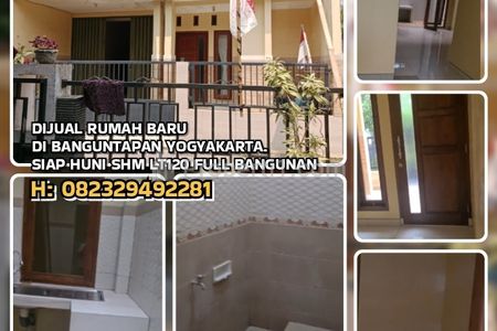 Dijual Rumah Minimalis, Subsidi, Siap Huni di Banguntapan, Bantul, Yogyakarta