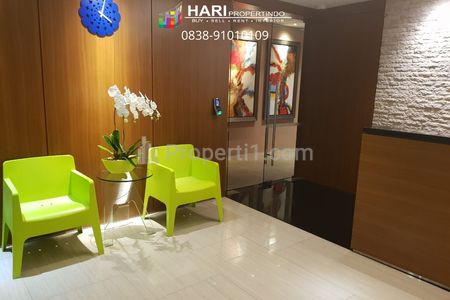 DIJUAL Ruang Kantor (Office Space) Gedung Multivision Tower Kuningan 390sqm Furnish Dekat MRT LRT Busway Sudirman Thamrin Menteng Casablanca