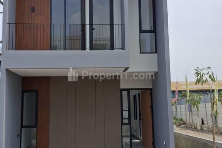 Dijual Rumah Baru 2 Lantai Lokasi Strategis di Jl. KH. Muhtar Tabrani, Dekat Stasiun Bekasi